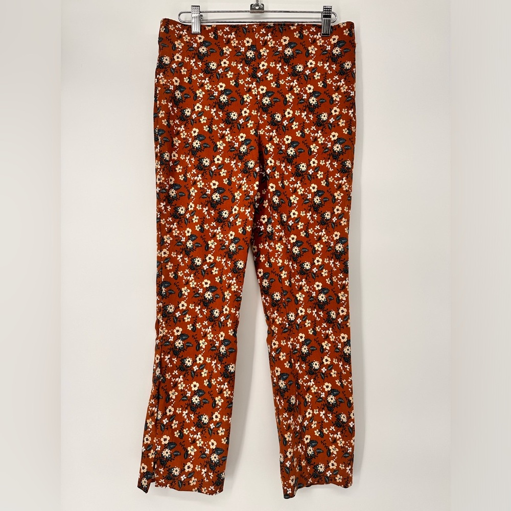 007 - jules & leopold Women's Skinny Leg Floral Pant Size Medium - Picture 3 of 7
